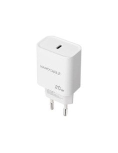 Nanocable Cargador pared USB-C PD 20W Blanco 2