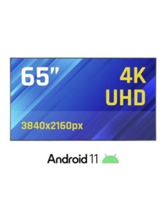 iggual Pantalla señalización 4K 65" Alto Brillo