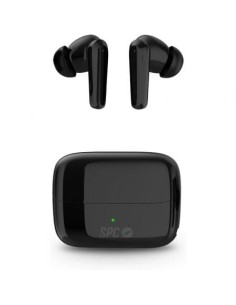 Auriculares Bluetooth SPC Ether 2 Pro con estuche de carga/ Autonomía 6.5h/ Negros