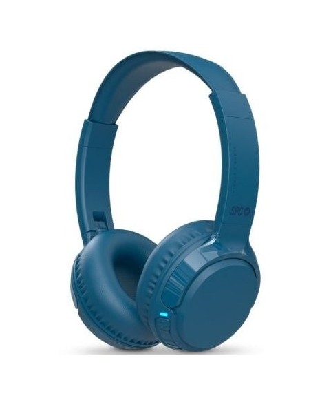 Auriculares Inalámbricos SPC Heron 2 Studio/ con Micrófono/ Bluetooth/ Azules
