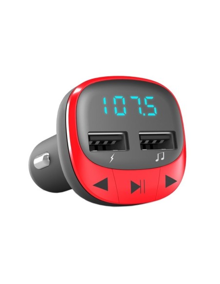 Energy sistem Car Transmitter FM Red (microSD.MP3)