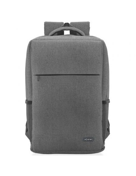 Mochila Aisens ASBG-BP081-GR para Portátiles hasta 17'/ Gris