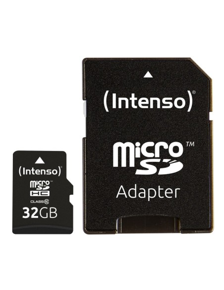 Intenso 3413480 Micro SD clase 10 32GB c/adapt