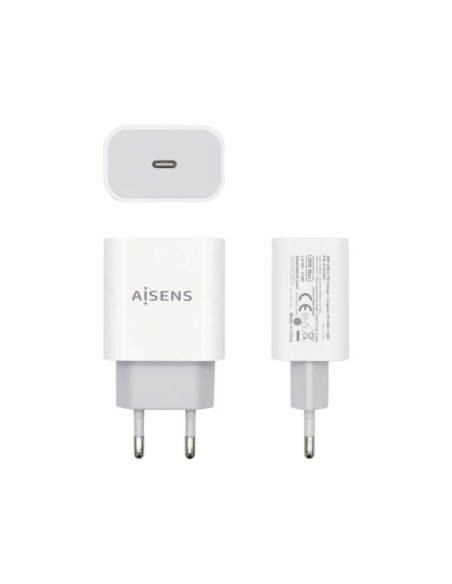 Aisens Cargador 20W USB-C PD3.0 1xUSB-C Blanco
