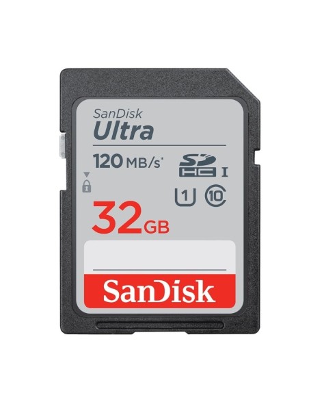 SanDisk Ultra 32GB SDHC Memory Card 120MB/s
