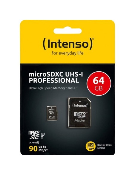Intenso 3433490 Micro SD UHS-I profesiona 64GB