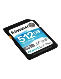 Kingston Canvas Go! Plus SD 512GB class 10 U3 V30 2