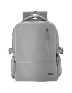 Mochila Aisens ASBG-BP087-GR para Portátiles hasta 15.6'/ Impermeable/ Gris 2