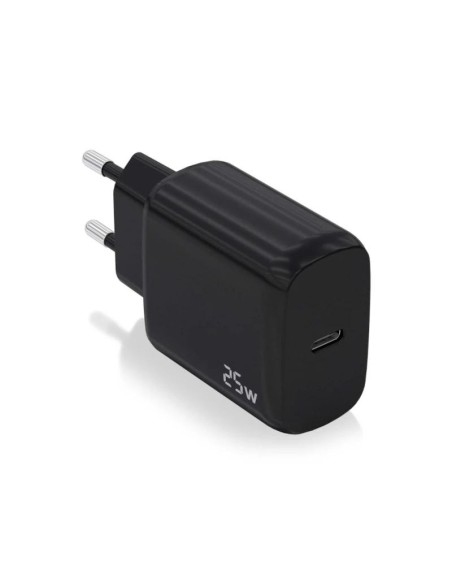 Aisens Cargador 25W USB-C PD3.0 1xUSB-C Negro