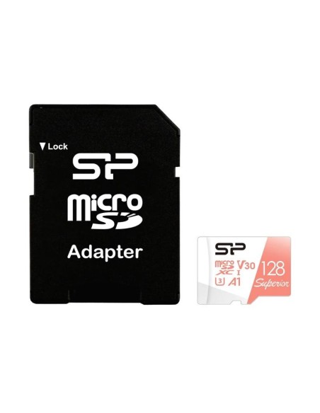 SP MicroSDXC 128GB Clase 10 V30 A1