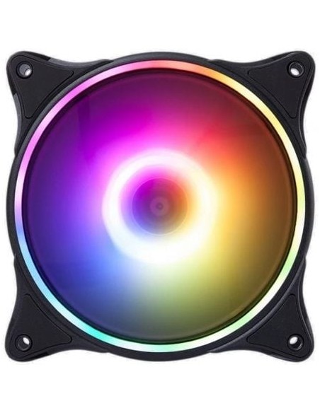 Ventilador Hiditec N18 ARGB/ 12cm/ Negro