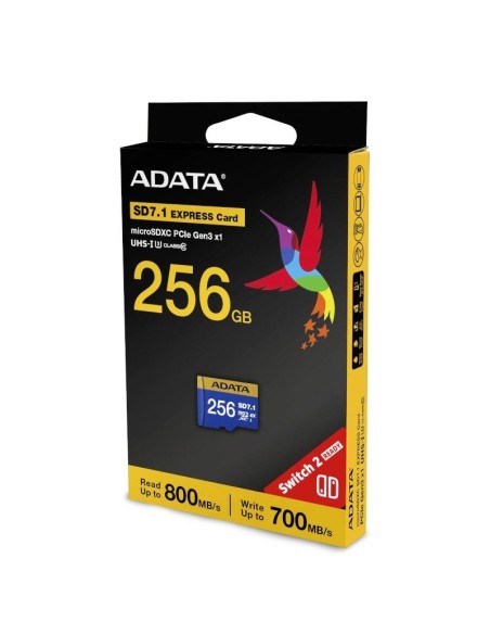 ADATA Extreme microSDXC 256GB SD7.1 Gen3x1 Switch2