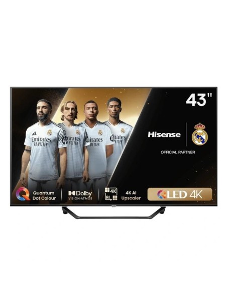 Hisense 43A7NQ TV 43" QLED 4K STV HDMi USB Wi