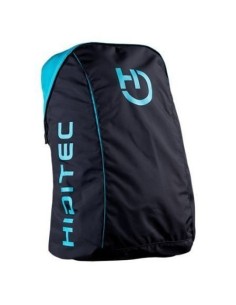 Mochila Hiditec Urbanpack Back10002 para Portátiles hasta 15.6'/ Impermeable/ Negra y Azul 2