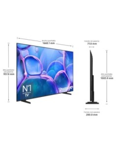 SAMSUNG TV 75" TU75U7025F CRYSTAL UHD SMART TV BT 2