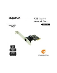 approx APPPCIE1000 Tarjeta Red Gigabit PCI-E LP 2