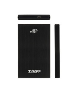TooQ TQE-2522B caja HD 2'5" SATA3 USB 3'0 Negra