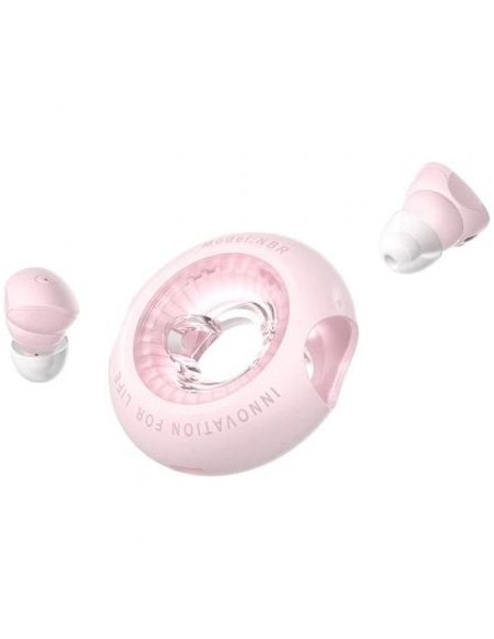 Auriculares Bluetooth Vention NBRP0 con estuche de carga/ Autonomía 6h/ Rosas