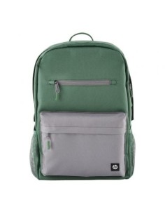Mochila HP 7J595AA Campus para Portátiles hasta 15.6'/ Verde y Gris 2