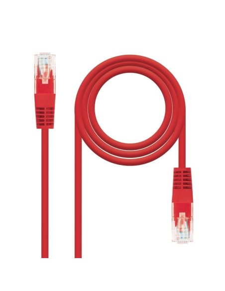 Nanocable Latiguillo Categoria 6 UTP 05 M Rojo