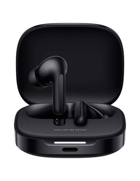 Auriculares Bluetooth Xiaomi Redmi Buds 6 con estuche de carga/ Autonomía 10h/ Negros