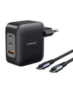 Intenso | KIT Cargador GaN W100ACC + Cable USB-C