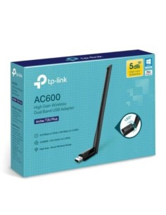 TP-Link Archer T2U Plus Adaptador WiFi AC600 USB 2