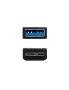Nanocable Cable USB 3'0 Tipo A/macho-MicroUsb/B 2m 2