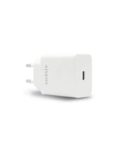 Aisens Cargador USB-C PD3.0 1xUSB-C 20W Blanco