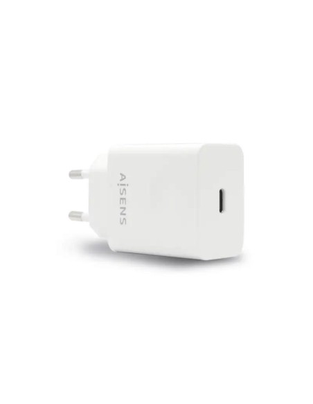 Aisens Cargador USB-C PD3.0 1xUSB-C 20W Blanco