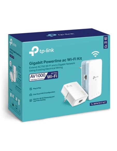 TP-Link TL-WPA7517 KIT PWRL ac WiFi AV1000 GbE