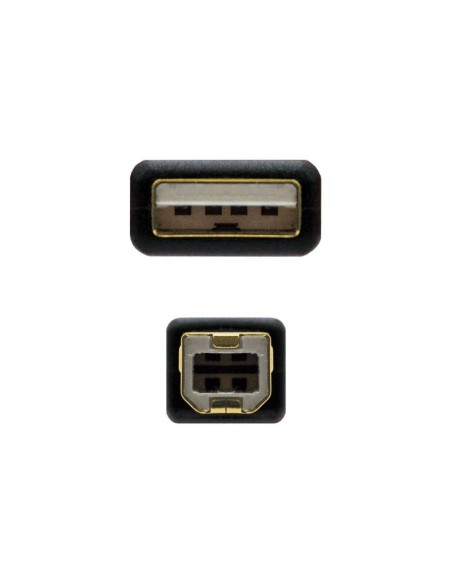 Nanocable Cable USB 2'0 Impresora Ferrita  2'0 M