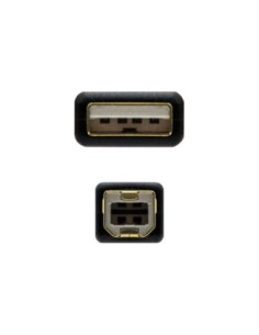 Nanocable Cable USB 2'0 Impresora  Ferrita 5 M