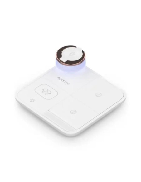 Aisens Cargador Inalámbrico USBC 15W 4 en 1 Blanco