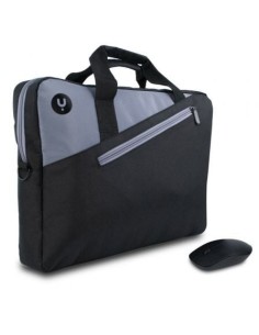 Maletín + Ratón Inalámbrico Monray Master Kit para Portátiles hasta 15.6'/ Negro 2