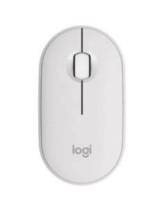 Ratón Inalámbrico Logitech Pebble 2 M350S/ Hasta 1000 DPI/ Blanco