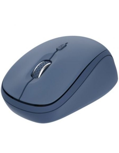 Ratón Mini Inalámbrico Trust Yvi+ Multidispositivo/ Hasta 1600 DPI/ Azul