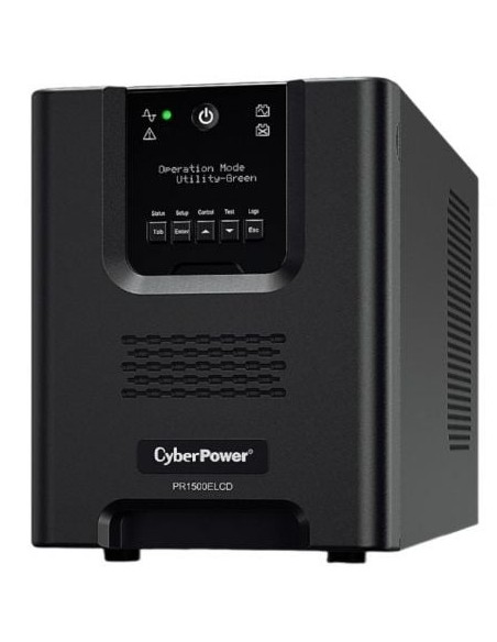SAI Línea Interactiva Cyberpower PR1500ELCD/ 1500VA-1350W/ 8 Salidas/ Formato Torre