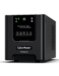 SAI Línea Interactiva Cyberpower PR750ELCD/ 750VA-675W/ 6 Salidas/ Formato Torre