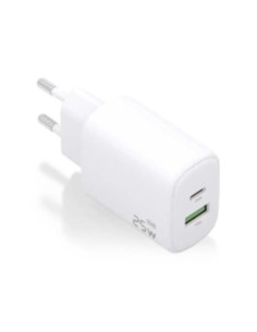 Aisens Cargador GaN 25W USB-C PD 3.0 USB-A QC3.0