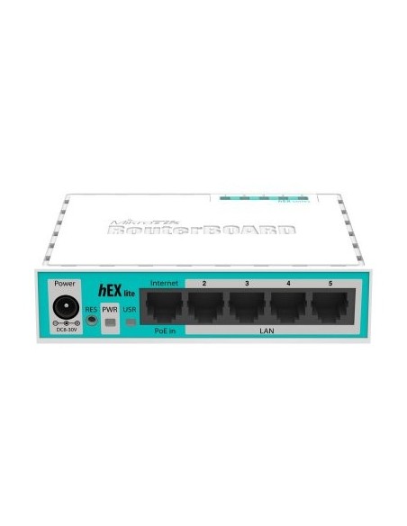 MikroTik RB750r2 hEX lite Router 5x10/100 L4