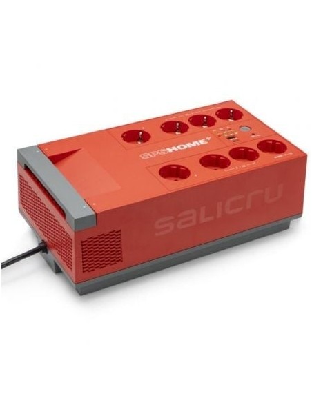 SAI Línea Interactiva Salicru SPS 1000+/ 1000VA-600W/ 8 Salidas/ Formato Rack
