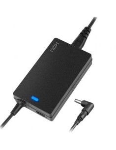 Cargador de Portátil Nox 65W/ 65W/ Automático/ 10 Conectores/ Voltaje 15-20V 2
