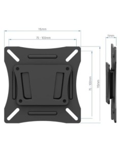 iggual SPTV07 Soporte TV 13-27" 30Kg pared Fijo