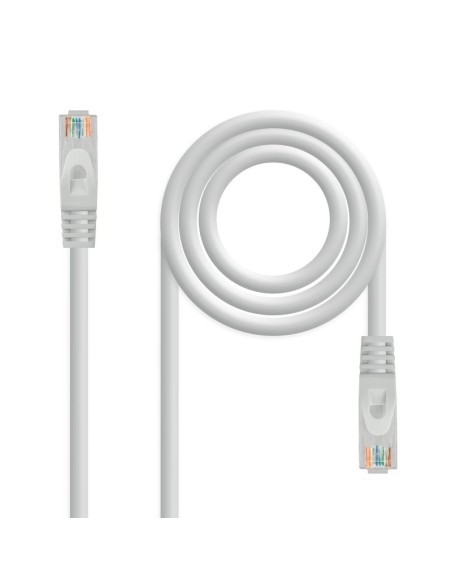 Nanocable Latiguillo Cat 6A LSZH/UTP 1,5 M Gris