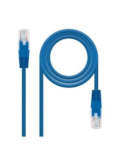 Nanocable Latiguillo Cat6 UTP 25cm Azul
