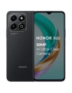 Smartphone Honor X6B 4GB/ 128GB/ 6.56'/ Negro Medianoche
