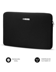 Funda Subblim Business Laptop Sleeve Neoprene para Portátiles 13.3'-14'/ Negra 2