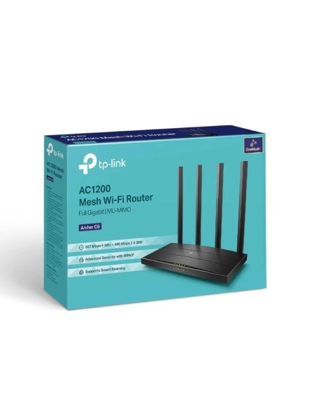 TP-Link Archer C6 Router WiFi AC1200 5xGb Dual
