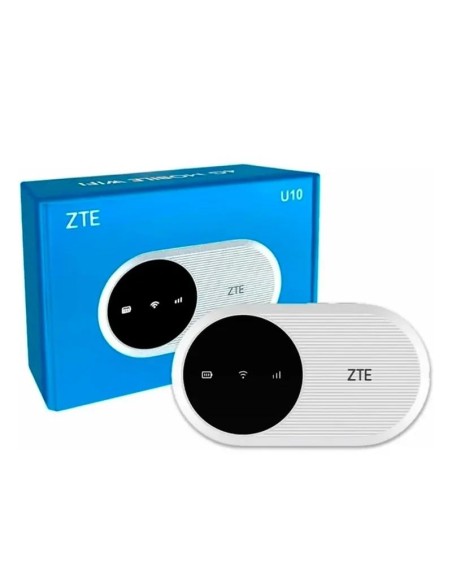 ZTE U10 Router Móvil LTE 4G WiFi6 SIM Blanco